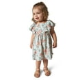 thumbnail image 5 of Modern Moments by Gerber Baby Girl Ruffled Dress With Diaper Cover, 2-Piece, Sizes 0/3 Months - 24 Months, 5 of 16