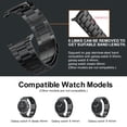 thumbnail image 3 of Correa de reloj SPGUARD de metal y acero inoxidable para Galaxy Watch 8, 3 of 9