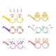 thumbnail image 1 of 6 piezas de marcos para gafas de Pascua, decoración para fiestas de Pascua, suministros para fiestas, conejo de Pascua Estilo A, 1 of 9