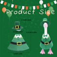 thumbnail image 2 of RUINIXCW 7 Inch Deck Goose Outfits Desk Duck Outfit Mini Porch Goose Outfit  for Desktop Goose Figurine Decor Holiday Desk Goose Felt Clothes (No Goose), 2 of 10