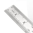 thumbnail image 3 of Uxcell Straight Ruler 24 Inch Metric Measuring Rulers 0.03''  Thickness  Stainless Steel  Silver Tone 1pcs, 3 of 5