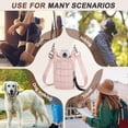 thumbnail image 7 of Unique Bargains Water Bottle Carrier Bag Convenient and Durable Crossbody Water Bottle Holder for Hiking Cycling  Pink, 7 of 7