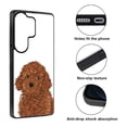 thumbnail image 2 of WIRESTER Shockproof Soft Rubber Cover Case for Samsung Galaxy S26 Ultra 6.9" 2026, Brown Toy Poodle Dog, 2 of 5