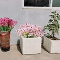 thumbnail image 7 of Sinhoon 6 Bundles Artificial Orchid Flowers, Fake Artificial Greenery UV Resistant No Fade Faux Plastic Flowers for Wedding Bridal Bouquet Indoor Outdoor Home Garden Kitchen Office Table Vase(Pink), 7 of 7