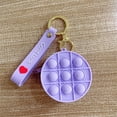 thumbnail image 2 of Push Bubble Round Coin Purse Silicona Descompresión Juguete Llavero De Dibujos Animados Bolsa De Almacenamiento Para Adultos Y Niños seitruly AP007468-07, 2 of 4