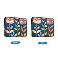thumbnail image 7 of FORMRS 13-13.3 inch Laptop Sleeve Case Soft Carrying Quilted Computer Bag Cover, Simple Floral, 7 of 7