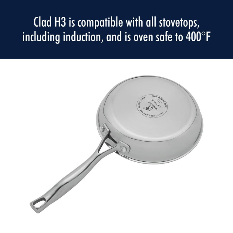 Henckels Clad H3 8-inch Stainless Steel Ceramic Nonstick Fry Pan