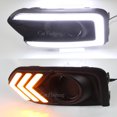 thumbnail image 5 of CSCSNL 2 piezas de luces LED de circulación diurna para Honda City Grace 2017 2018 2019, cubierta de luz antiniebla DRL con señal de giro amarilla, luces antiniebla, 5 of 5