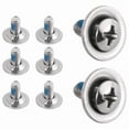 thumbnail image 1 of 8Pcs/Set Snowboard Binding  Set, Snowboard Mounting Screws with Snowboarding  Washers Fixed Ski Accessories, 1 of 8