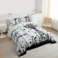 thumbnail image 3 of jejeloiu Retro Windmill Twin Comforter Sets,Rustic Farmhouse Cabin Bedding Set For Boys Girls Reversible 2-Piece, 3 of 8