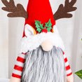 thumbnail image 2 of Decoración de Navidad Enano Decoración de mesa Creativo Enano Rudolph Juguete para fiesta, 2 of 5