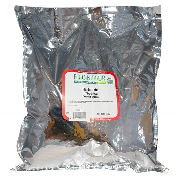 Frontier Co-op 2900 Organic Herbes de Provence Seasoning Blend 1 lb.