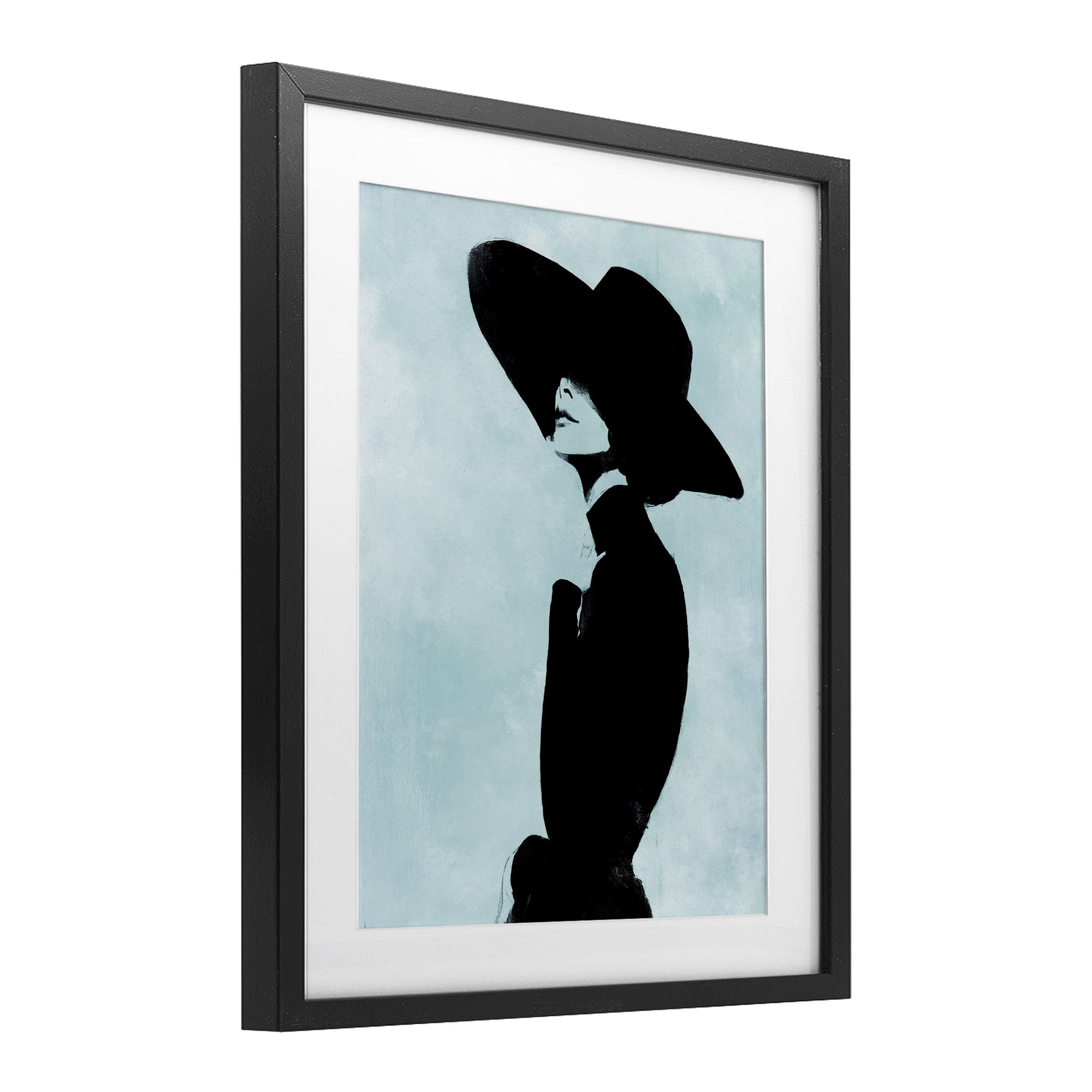 Stupell Industries Eclipse In Black Black Framed Print Under Glass, design by Svetlana Aleynikova