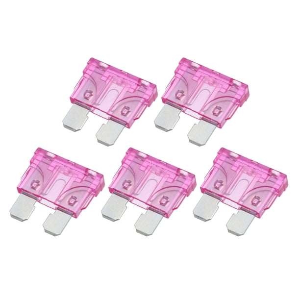 5uds Hoja Estilo Fusibles 3A Hoja Estilo Fusibles para Coche Barco Púrpura