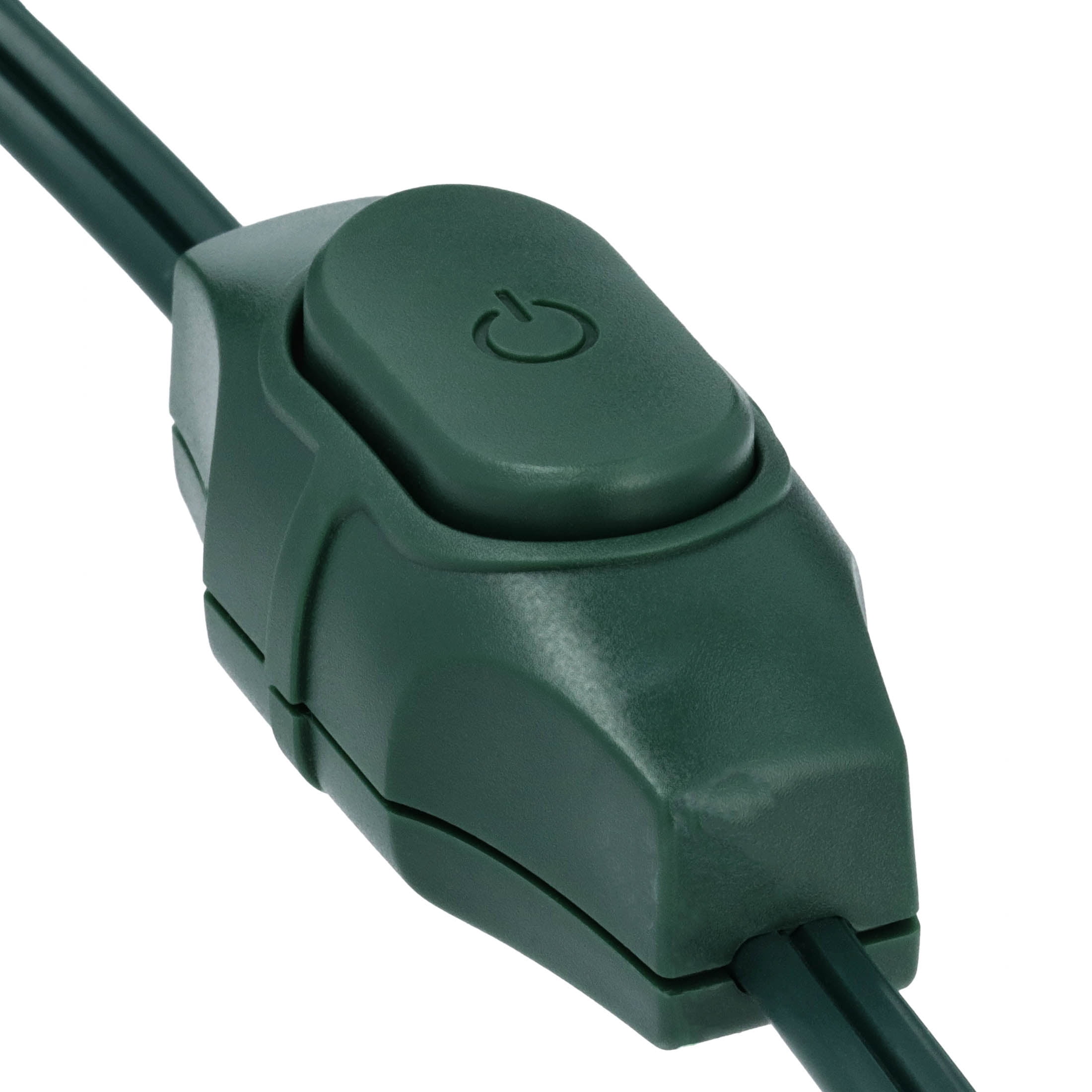 Indoor 9-Outlet Extension Cord, Green, 12', by Holiday Time