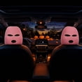 thumbnail image 4 of 2PCS Funny Car Headrest Cover, Personalized Headrest Covers for Car, Breathable Car Seat Headrest Cover， Automotive Interior Holiday Decor, Universal Car Interior Accessory for Daily Halloween Decor, 4 of 9