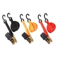 thumbnail image 3 of Cargo Ratchet Strap Durable Tie Down Strap for Automobile Cargo Bundling black, 3 of 6