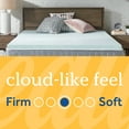 thumbnail image 5 of Sealy Essentials 2" Gel-Infused Cooling Memory Foam Mattress Topper, Twin-XL, 5 of 11