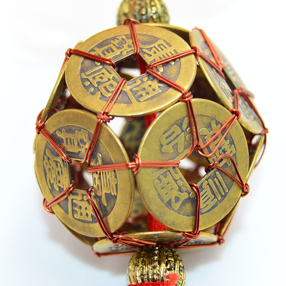 Chinese Hanging Bell for Door Feng Shui Bell Good Luck Home Pendant Wind Chime