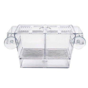 UOYOTT Large Guppy Hatchery Breeding Isolation Box For Aquarium Rearing Tank Fish /.K P8E8