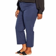 Banana Republic Ladies' Size 12 Slim-Straight Capri Pant, Navy (Isola Nights)
