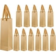 thumbnail image 1 of 10 bolsas de papel Kraft para botellas de vino, bolsas de regalo, bolsas para botellas, bolsas de regalo de papel marrón, bolsas de vino con asas, bolso de vino de papel Kraft Sincero Electrónica, 1 of 5