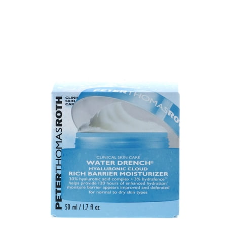 Peter Thomas Roth Water Drench Hyaluronic Cloud Rich Barrier Moisturizer, 1.7 oz