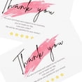 thumbnail image 3 of HOOWIFFY 30Pcs Paper Thank You Cards for Business with Assorted Colors Easy to Include in Packaging, 3 of 6