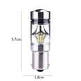 thumbnail image 2 of 2Pcs/Set P21w CREE 2Pcs 1156 1157 Signal Lights COB LED Turn Lights DRL Car Fog Light Headlight Driving Bulb 1157, 2 of 7