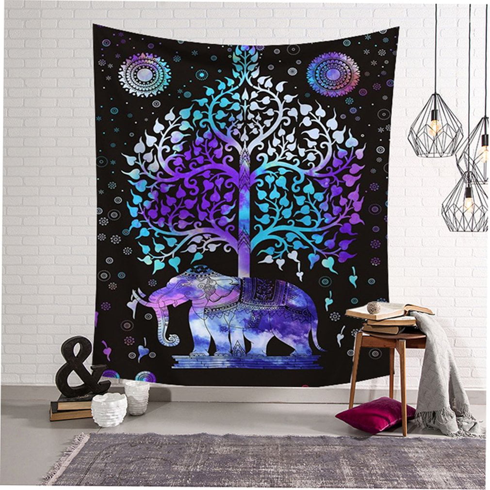 Details about   Indian Mandala Wall Hanging Star Elephant Table Cloths Yoga Mat Poster Tapestry 