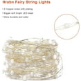thumbnail image 2 of IBAOLEA Fairy Lights with Remote 32.8 Ft Christmas Lights 100 Larger Brighter Led Beads USB Powered RGB Color Changing Lights with 12 Modes for Christmas Decorations Multicolor -, 2 of 6