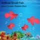 thumbnail image 5 of Adorno para pecera, decoración para acuario, divertidos peces artificiales falsos, peces pequeños de silicona, eficiencia maximizada, 5 of 7