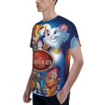 thumbnail image 6 of The Aristocats Shirt 3d Printed T Shirt Crewneck Short Sleeve Top Tees For Mens, 6 of 8