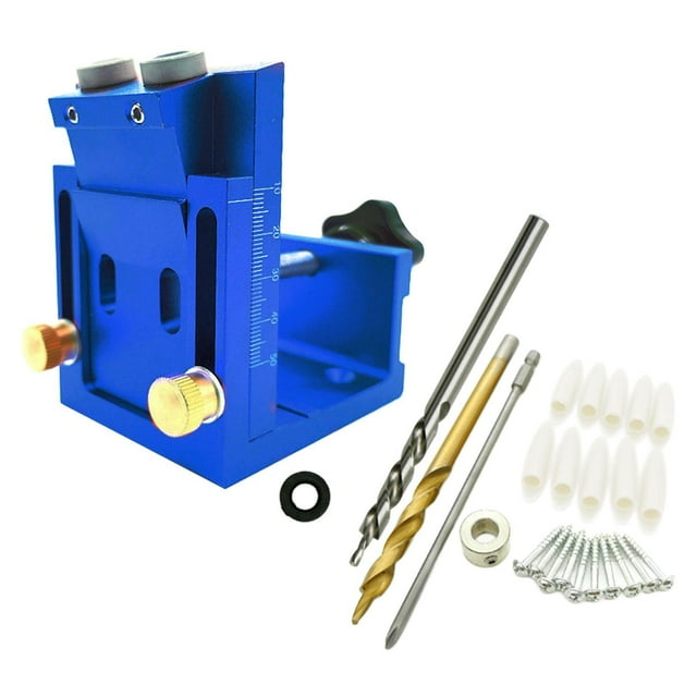 de aluminio de agujero de plantilla de plantilla de bolsillo para carpintería para carpintería de carpintería