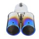 thumbnail image 3 of Tubo de escape doble modificado universal de acero inoxidable para coche, silenciador trasero, garganta trasera, 3 of 5