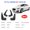 XFL, variant on FOR JAGUAR XF X250 XFL XF Sport Mudguard Car Mudflaps Fender Mud Flap Guards Splash Mudguard Car Accessories 1set 4pcs