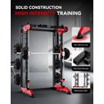 thumbnail image 6 of HARISON Squat Rack with Pull Up Bar, Multi-Function Power Cage Home Gym, Workout Equipment Cage (Weights/Bar Not Included), 6 of 8