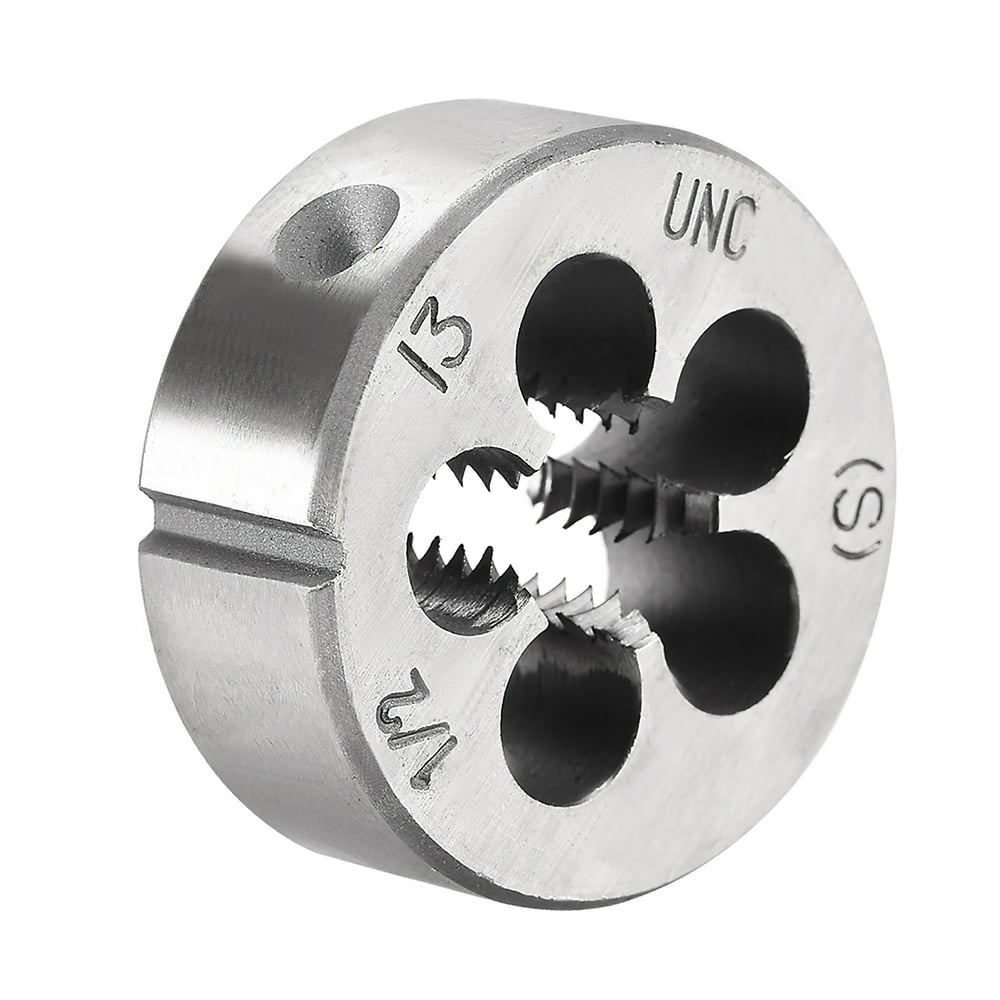 1/213 UNC Round Dies Machine Thread Dies, 1.5" OD Round Threading Dies Tool Steel, 6G Accuracy