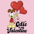 thumbnail image 2 of Girl's Garfield Odie is My Valentine  Graphic T-Shirt, 2 of 4
