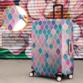thumbnail image 4 of Multi Color Moroccan Checkered Pattern Luggage Cover Fashion Suitcase Cover Baggage Covers Fit 25-28 Inch Luggage (Go Travel), 4 of 5