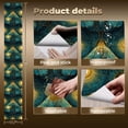 thumbnail image 3 of Gothic Peel and Stick Wallpaper Symmetrical Moth Deity Cosmic Floral Elements Wall Mural 17.7in x 9.8ft Self Adhesive Removable Wall Paper Renter Friendly Wallpaper for Bedroom, 3 of 8