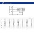 thumbnail image 2 of GB873 304 Stainless Steel Oval Head Semi-Tubular Rivets Round Head Half Hollow Shank M2-M6, 2 of 5