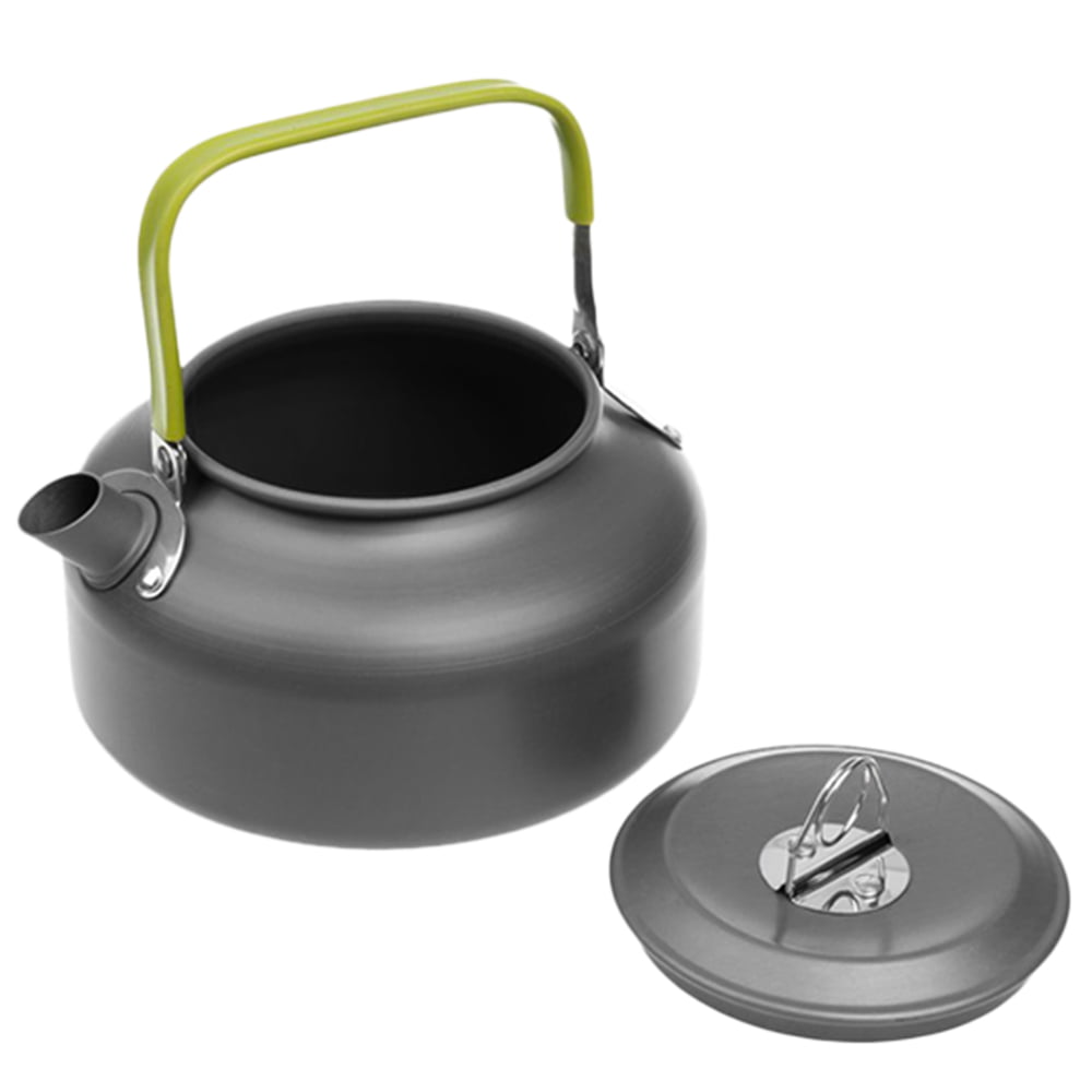 Portable Aluminum Alloy Outdoor Teapot Camp Picnic Water Kettle Pot 0.8L 