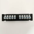 thumbnail image 2 of 19in Rackmount or Wall Mount 10Port Network Patch Panel (LC Optical Fiber Patch), 2 of 10