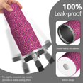 thumbnail image 2 of Leopard Print 30oz Handheld Travel Tumbler with Handle – Double Wall Stainless Steel Insulated Cup, Flip Straw Lid, Leak-Proof & BPA-Free for Hot and Cold Drinks – Durable Coffee & Juice Mug Black, 2 of 6