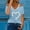 Light Blue, variant on ATENAR Shirts for Women Lightweight Loose Womens Shirts Summer Tee White XL