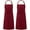 Dark Red, variant on Syntus 4 Pack Adjustable Bib Waterdrop Resistant with 2 Pockets Cooking Kitchen Aprons, Black