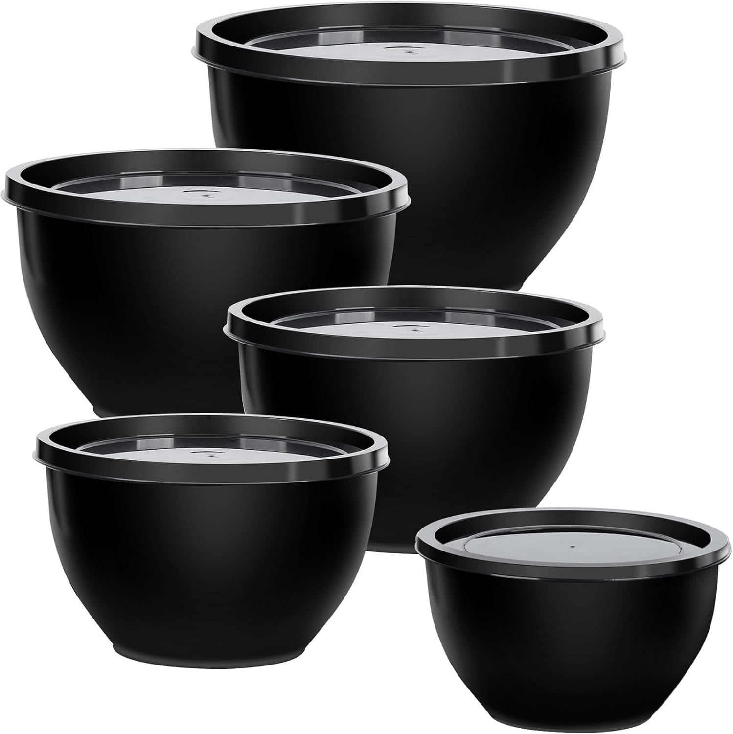 Bowl Shaker - Shaker Dispenser, Breader Beslagkom met Deksel | Perfect