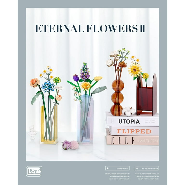 Loz LOZ Mini Blocks - Eternal Flower II Purple Boquet Building