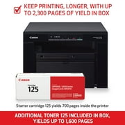 Canon imageCLASS MF3010 VP - Wired, Multifunction Laser Printer, Up To 2,300 Toner Yield in Box